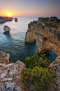 Sunrise in Algarve, Portugal | Awesome Portugal #摄影师# #美景#