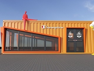 工业集装箱商业建筑 店铺 邮桶 艺术雕塑...
