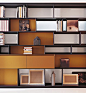 System-Bookcase: FLAT.C - Collection: B&B Italia - Design: Antonio Citterio: 