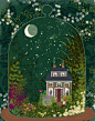 美国插画师 Joy Laforme Guache 绘画作品 ​​​​
