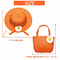 Amazon.com: Zhanmai 9 Sets Girls Tea Party Hats Purse Daisy Flower Sun Straw Hat and Purse Sets Includes 9 Purses 9 Daisy Flower Sunhats 9 Colors : Toys & Games