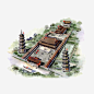 古皇宫建筑免抠素材_新图网 https://ixintu.com PNG 免抠 古皇宫 城堡 建筑