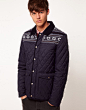 正品代购 ASOS Quilted 2012新款秋冬男士夹克外套