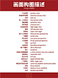 Midjourney关键词大全-画面构图描述