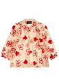 Simone Rocha Spooky flower-embroidered blouse