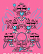 Silly things/ #drawlympics Expo en el D.F Mexico, gracias @mrlemonademx por invitarme a un proyecto tan brutal!