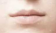 女人的嘴特写镜头