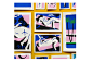 Palm Springs ILLUSTRATION  pattern poster girls Pool summer flamingo pink party