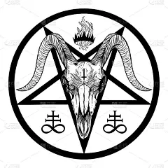 Baphomet pentagramv