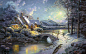2560x1600 Thomas Kinkade Wallpaper ·①