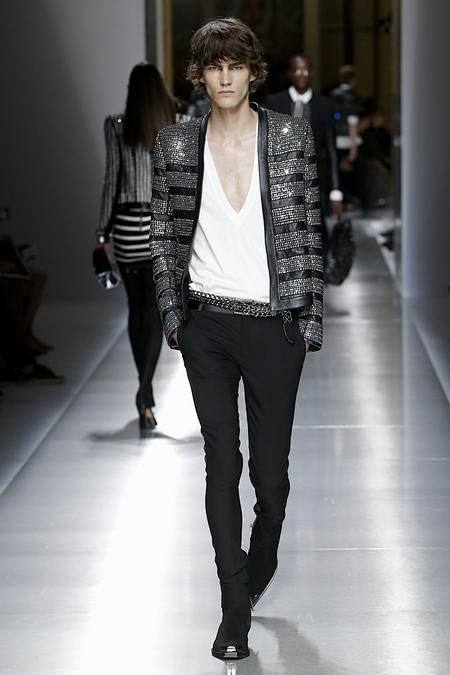 巴黎男装周Balmain Menswea...