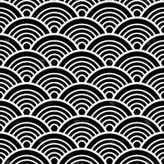 白色,传统,日本,黑色,波形,亚洲,螺线,壁纸,海洋