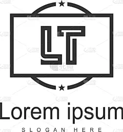 模板,品牌名称,极简构图,边框,商务,字母,信函,现代,市场营销,复古