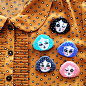 Handmade brooches