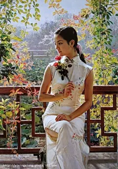 中国风 古典风格 游戏手绘 插画 手绘 优雅 唯美 小清新 花样美男美女