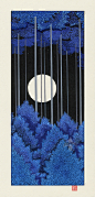 来自嘉藤的夏季竹子来自京都的月光照片