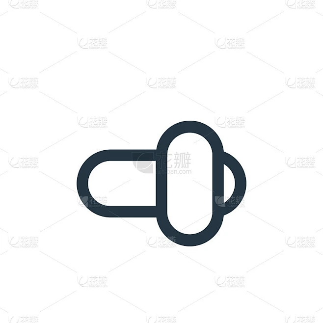 从用户界面概念切换图标矢量。开关可编辑笔触的细线插图。切换线性符号用于web和移动应用程序，标志，印素材-花瓣网