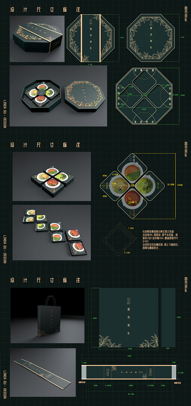 包装设计具体尺寸标注