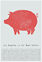 洛杉矶是为肉食者而生的