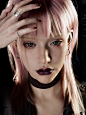 pink hair
