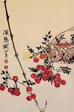 出门不忘戴口罩的多啦C梦采集到【岭南佳果】荔枝