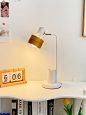 台灯卧室床头实木书房书桌北欧日式简约创意学习专用写作业阅读灯-淘宝网