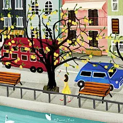 Paco_Yao 原创插画 禁止商用 柠檬树 我不懂我自己 越来越像lemon tree