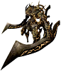 Master of Ironclad Turret Art from Pandora's Tower