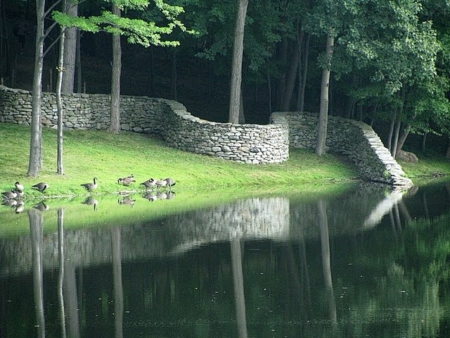 Goldsworthy wall at ...