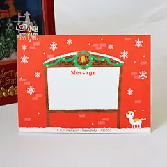 圣诞夜礼物日本圣诞节立体贺卡猫咪合唱团萌宠祝福平安夜卡通卡片-淘宝网