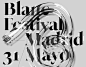 Blanc Festival 19 Identity : Blanc Festival was born in 2009, but its gestation dates back to 2003, coinciding with the Year of Design in Barcelona. Octubre del Disseny was, without knowing it yet, the embryonic phase of a festival that since then has not