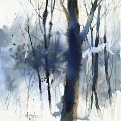 西班牙水彩画家——Antonio Ortega作品欣赏（湿画法的魅力） : 一直致力于传播优秀的水彩、插画、油画作品。希望能在互联网建立多元化的艺术交流与分享平台。（版权归原作者所有，仅供学习和交流。）
