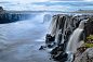 Waterfall Selfoss - northeast Iceland东北冰岛塞尔福斯瀑布
