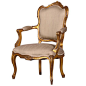 Versailles Library Chair by The French Bedroom Company: 