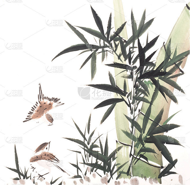 水墨画簡単竹 | 水墨画 竹の描き方 – 水墨画の描き方 – BDUW