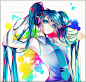 miku~  （可放大） #初音未来# #二次元#