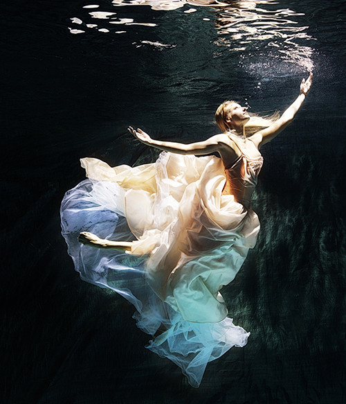 水下芭蕾的艺术