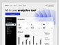 SaaS Startup product design analytics b2b b2c charts clean component components data design design system dev enterprise illustration inimal product product design saas software tech ui