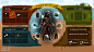 2D Visual concepts, Adam Lobacz : A portfolio of some of my visual concepts, mainly UI focused but all 2D in discipline.