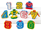 Number-Bots at Lakeshore Learning : Ordinary numbers one moment…extraordinary robots the next! With just a few twists and turns, numbers transform into super-cool robots that kids can’t resist…boosting counting and number recognition skills as children pl