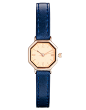 ASOS AW13复古vintage古董式罗马数字几何PU表带女式手表