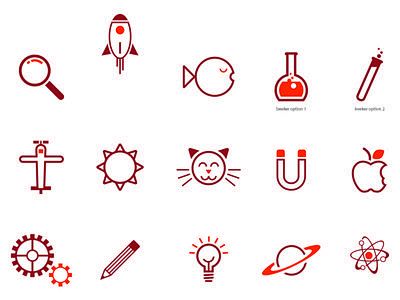 Science Icon Set