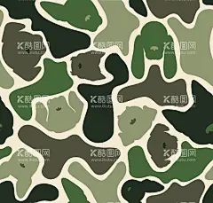 迷彩狗头  - 源文件下载【酷图网】迷彩,色块,中性,几何,数码印花,大牌,