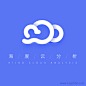 海度云分析Logo设计