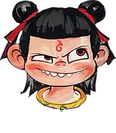【米图网-52mitu.com】哪吒 头像 手绘哪吒
