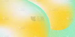 创造性的横向网站屏幕部分响应式网页设计项目开发。抽象几何图案的横幅布局模拟。企业登陆页面块矢量插图模