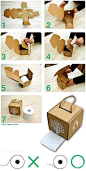 漂亮的手纸卫生纸盒手工制作教程