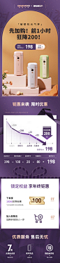 大宇小型迷你破壁豆浆机家用全自动免煮智能破壁免过滤官方旗舰店-tmall.com天猫
