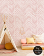 Lovely Aztec removable wallpaper || Boho Pattern wallpaper ||  Reusable wallpaper || Self-adhesive wallpaper   #138 : ✳ SELF- ADHESIVE WALL MURAL ✳  My wall murals are printed on an innovative, self-adhesive removable material, which allows them to be app