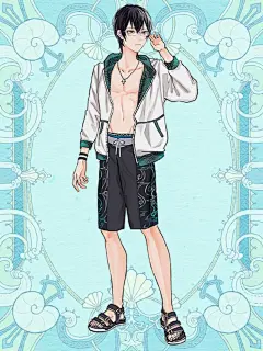 @图维画社  |  插画师【瓜うりた】美少年帅哥型男插画  